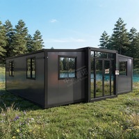 Maisons préfabriquées de luxe écologiques extensibles, anti-terremote, étanches, en acier galvanisé, pour usage en villa ou hôtel