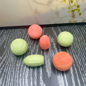 Football basket-ball Silicone bougie moule bricolage Euro tasse ornement artisanat faisant savon plâtre résine coulée moules maison fête décor - Product Image 3