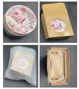 Thổ Nhĩ Kỳ màu xanh Đế Lót Ly Gốm sọc rô Gạch <span class=keywords><strong>Mosaic</strong></span> Thảm thanh lịch & Pads - Product Image 6