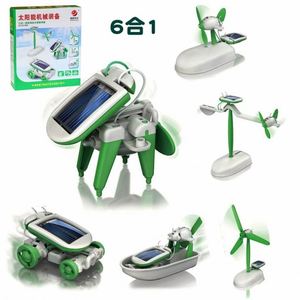 Robot solaire 13 en 1 bricolage petite production d'élèves du primaire et du secondaire assemblé voiture d'assemblage <span class=keywords><strong>de</strong></span> <span class=keywords><strong>jouets</strong></span> solaires 6 en 1 - Product Image 3