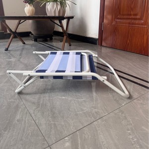 Own Brand Teslin Folding Beach Chair 64x51x60cm Metal Lightweight Portable Outdoor Camping Chair With <b>Backrest</b> - Product Image 2