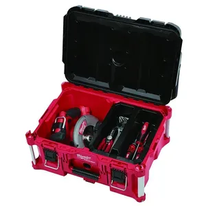 กล่องเครื่องมือ <span class=keywords><strong>Milwaukee</strong></span> <span class=keywords><strong>PACKOUT</strong></span> 48-22-8425 ขนาดใหญ่ ทนทาน รับน้ำหนักได้ 100 ปอนด์ ปิดผนึกกันน้ำระดับ IP65 กล่องเครื่องมือขนาดใหญ่ - Product Image 4