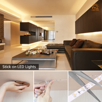 Vente chaude OEM ODM CB RoHS Bande lumineuse LED personnalisable découpable et pliable en aluminium, une LED découpable, adressable, IP20, 60 LED, dimmable