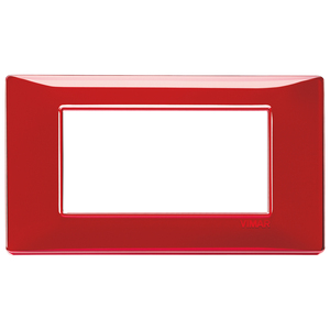 Vimar Plate 4M Reflex Ruby 19x8 Cm Wall <b>Switch</b> Cover - Product Image 1