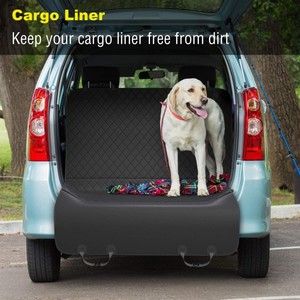 Sarung Jok Mobil Anjing 600D Heavy Duty untuk Jok Belakang, Anti Air, Anti Gores, Anti Selip, Ramah Lingkungan, Semua Musim, Model Hammock dengan Flap Samping - Product Image 6
