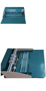 Máquina de escritorio eléctrica para perforar, hendir y cortar papel con líneas punteadas, autoadhesiva y plegable - Product Image 4