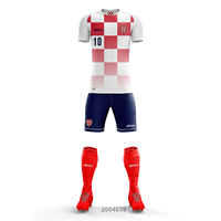 Seragam Klub Olahraga Tim Grosir Kustom, Set Jersey Printing Sublimasi Digital, Seragam Sepak Bola Latihan, Pakaian Sepak Bola Pria