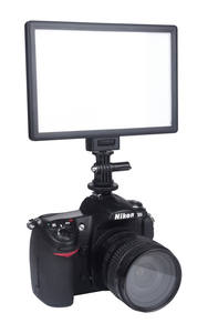Vividtrox-panneau lumineux de Studio LED L116T, Ultra-fin, bi-couleur et intensité variable, lampe LCD, éclairage pour caméra DSLR, caméscope <span class=keywords><strong>DV</strong></span> - Product Image 3