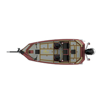 La Chine 27ft Skiff Boat Deep Sea Cabine de pêche en aluminium Bateau 8m à vendre pour la mer