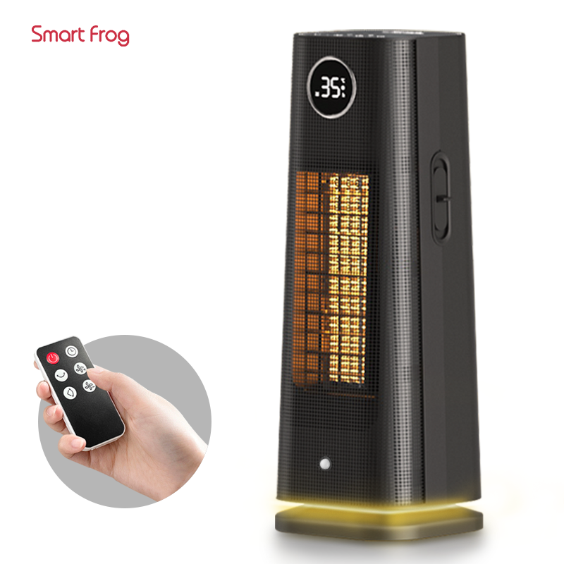 Smart Home Heaters With Motion Sensor Remote Controlled Electric PTC Heaters for Lighting Indoor Household Fan Heater