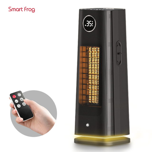 Smart Home Heaters With Motion Sensor Remote Controlled Electric PTC Heaters for Lighting Indoor Household Fan Heater