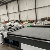 Cortadora Digital CNC, Plotter de Corte CNC, Plotter de Corte Oscilante de Cama Plana CNC para Tablero KT