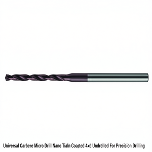 Ttake Universal Carbide Micro <b>Drill</b> Nano Tialn Coated 4Xd Undrilled For Precision Drilling - Product Image 2