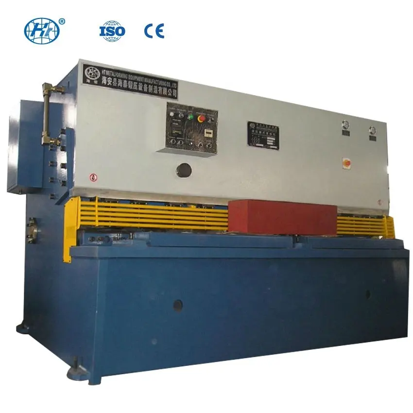 QC12Y-4x4000 NC Hydraulic Swing Beam Shearing Machine CNC system machine shear scissor OEM