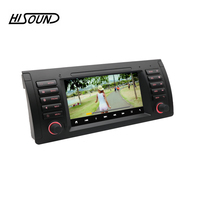 Voiture multimédia 2din slim body voiture gps navigation avec BT GPS WIFI FM AUX android autoradio pour BMW 3 E39