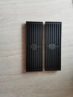 Insert de carrelage invisible en acier inoxydable 304 pour salle de bain rectangulaire décoratif Srain Covers Floor Shower Drain