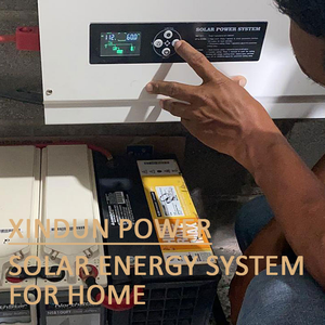 Système solaire de haute qualité 1kw 2kw 3kw 4kw 5kw 6kw 7kw avec contrôleur de charge MPPT et onduleur à onde sinusoïdale pure - Product Image 2