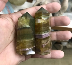 Natural Fluorite Gemstone Tower Fluorite Points <b>Crystal</b> Tower <b>Wand</b> Healing <b>Crystal</b> Reiki Chakra Stone Home Decor Bulk Wholesale - Product Image 3