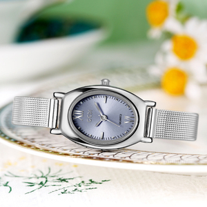 Oval High End Women's <b>Watch</b> Small And Exquisite Wristwatch Women's Waterproof Quartz <b>Watch</b> - Product Image 4