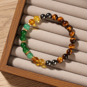 Pulseras de 7 Chakras a la Moda, Pulsera de Piedras Naturales de 8mm, Joyería de Moda para Atraer la Riqueza y la Suerte - Product Image 5