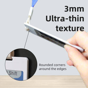 Picksmart - Insignia Inteligente Inalámbrica Recargable con Pantalla de 6 Colores, ABS, <span class=keywords><strong>3.6</strong></span> Pulgadas, Alta Calidad, Blanca, Resistente al Agua, para la Escuela, Oficina, Hogar, BLE - Product Image 3