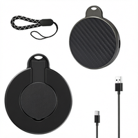 Station de charge sans fil magnétique 2-en-1 P19 compacte 5W à charge rapide pour téléphone, montre et écouteurs, organisateur de bureau pliable