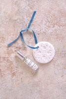 Tablette de plâtre aromatique blanche à suspendre, diffuseur d'huiles essentielles en gypse avec logo personnalisé, pierre parfumée pour cadeau