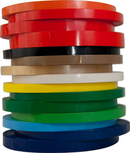 18pcs Durable Rubber Adhesive <strong>PVC</strong> Bag Sealing <strong>Tape</strong> 3/8 Inch X 110 Yds for Meat Ice Bags Packaging - Product Image 2