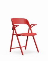 Jardin moderne et écologique extérieur en métal simple chaise pliante en plastique chaise pliante événement de fête de mariage