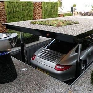 Twee Verdiepingen Parkeerlift Garage Takel Met Ce Certificering 4T Manual One Side Release Vier Lift Cars - Product Image 4
