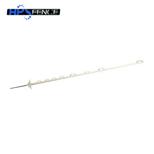 Poste de plástico eléctrico para cerca de caballo, cercado temporal de plástico con resistencia UV - Product Image 4