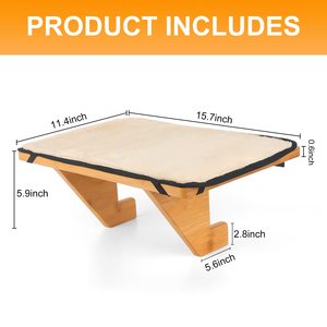 <span class=keywords><strong>Hamaca</strong></span> colgante de pared <span class=keywords><strong>para</strong></span> ventana de gato, <span class=keywords><strong>hamaca</strong></span> de Interior <span class=keywords><strong>para</strong></span> ventana de gato, <span class=keywords><strong>nido</strong></span> de bambú <span class=keywords><strong>para</strong></span> mascotas - Product Image 2