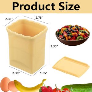 Cortador de Frutas y Verduras Rápido de Acero Inoxidable, Juego de 3 Cortadores de Fresas para Cocina - Product Image 3