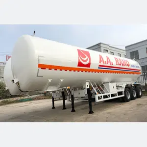 Fabrik preis 45 m3 LPG Tanker Sattel auflieger Propan Transport LKW Anhänger zum Verkauf