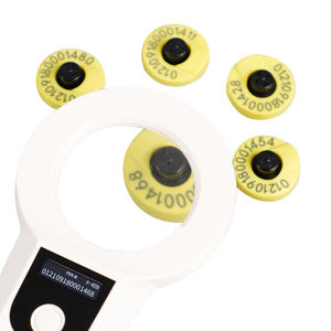 Lecteur RFID DEJ-200C prêt pour l'agriculture, pour l'identification du bétail, capacité de 1024 enregistrements pour bovins, ovins et porcins, lecteur FDX-B/EMID - Product Image 1