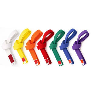 เข็มขัดโอบิระบายอากาศแบบมีปมที่สามารถปรับได้อุปกรณ์ศิลปะการต่อสู้แบบดั้งเดิมและทันสมัย - Product Image 5