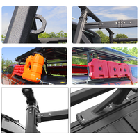 Support de barres de toit en aluminium réglable en hauteur et en largeur pour pick-up BYD Shark Great Wall POER, fixation universelle sans perçage
