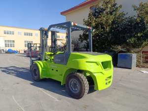 YangFT K Series Batería de litio Batería de plomo-ácido 7ton CPD70 Carretilla elevadora eléctrica Precio de fábrica barato - Product Image 4