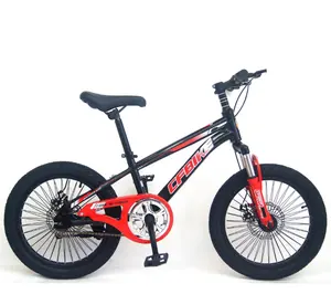 Suspensão para crianças e adultos, garfo de suspensão para mtb 16 "20" bicicleta de montanha com disco duplo