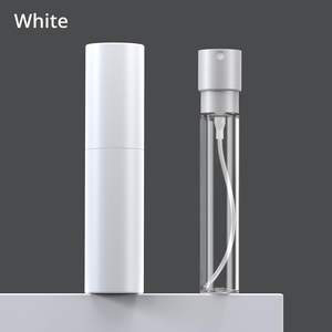 Envases de Perfume de Lujo de 10 ml, Color Blanco Mate y Negro, con Atomizador - Product Image 5