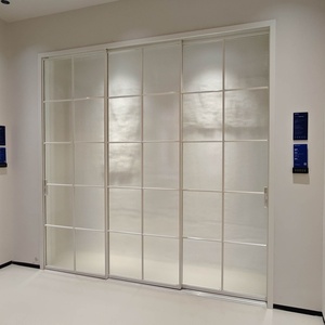 Puertas de Entrada Exteriores Deioux, Diseño de Puertas Francesas de Aluminio con Vidrio Templado, Puertas Dobles de Vidrio para Patio, Puerta Abatible NFRC - Product Image 6