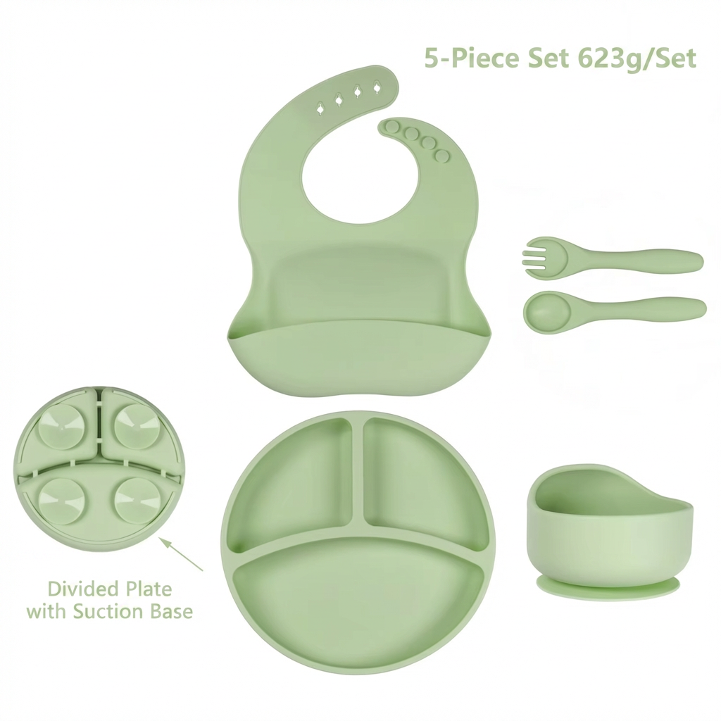 Ensemble vert 5 pièces