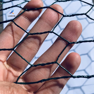 Malla de Alambre <span class=keywords><strong>Hexagonal</strong></span> Recubierta de PVC de <span class=keywords><strong>4</strong></span> pies Resistente a la Corrosión, Malla de Gallinero Galvanizada, Red <span class=keywords><strong>Hexagonal</strong></span> - Product Image 4