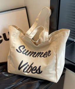 Manufacturers Wholesale Custom 12oz Cotton Color Hand Canvas <b>Bag</b> Blank Diy Tie Environmental Protection Single Shoulder <b>Bag</b> - Product Image 6