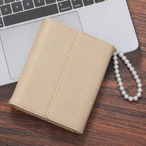 Cro/lagarto texturizado Tapa dura encuadernada A7 tamaño 6 anillos Carpeta <span class=keywords><strong>de</strong></span> efectivo como Carpeta <span class=keywords><strong>de</strong></span> dinero/embragues para mujeres/bolso cruzado - Product Image 5