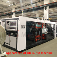 DB-42/68 appareil de récipient à fruits en plastique jetable formant une machine de production