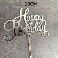 Happy Birthday Tortendekoration Bestseller Acryl Kuchendekoration Tortendeko-Lieferant