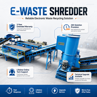 Trituradoras de Neumáticos, Equipos de Reciclaje de Llantas, Planta de Reciclaje de Residuos Electrónicos, Máquina de Reciclaje de PCB, Precio de Trituradora de Doble Eje de Gran Tamaño