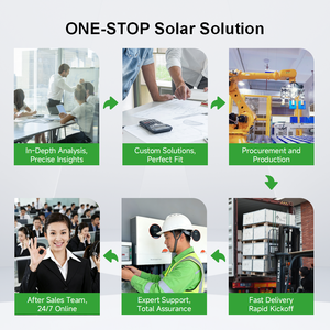 ระบบไฟฟ้าแรงสูง KEVOLT Dnergie Solaire 20kW 30kW 50kW ไฮบริด พร้อมแผงโซลาร์เซลล์และชุดโซลาร์เซลล์ครบชุด 51.2V 314Ah 51.2V 314 - Product Image 4