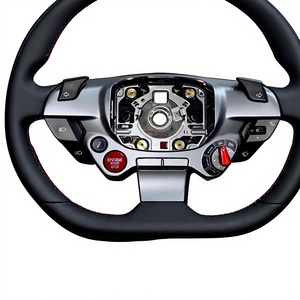 High Quality for Ferrari 812 F8 New Original Factory Carbon Fiber LED Steering Wheel - Product Image 3